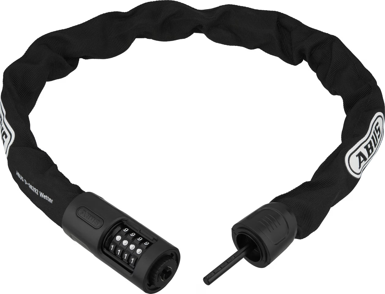 Abus Kettenschloss 8808C/110 black