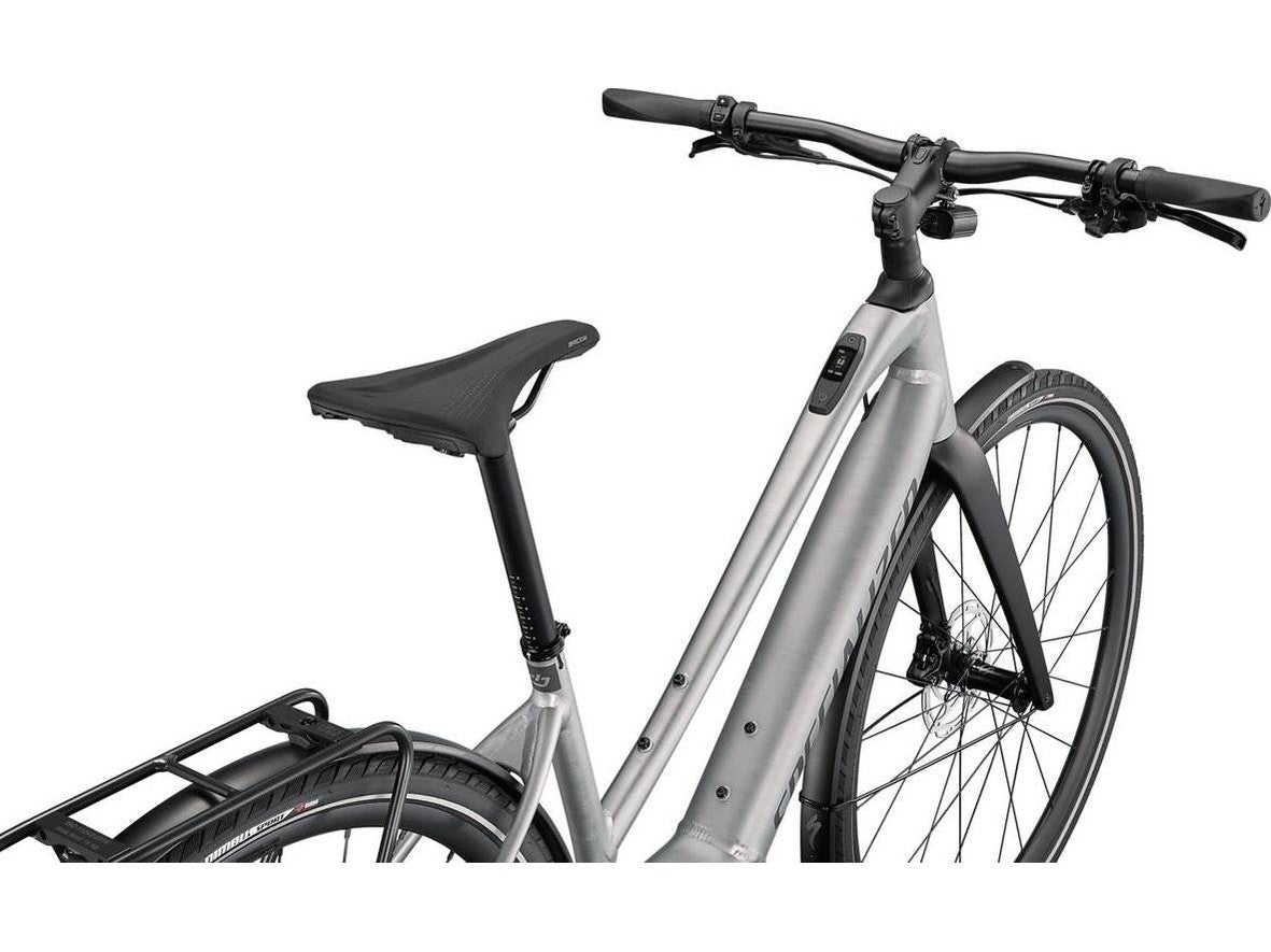 Turbo Vado SL 5.0 Step-Through EQ (Brushed Aluminum Black Reflective)