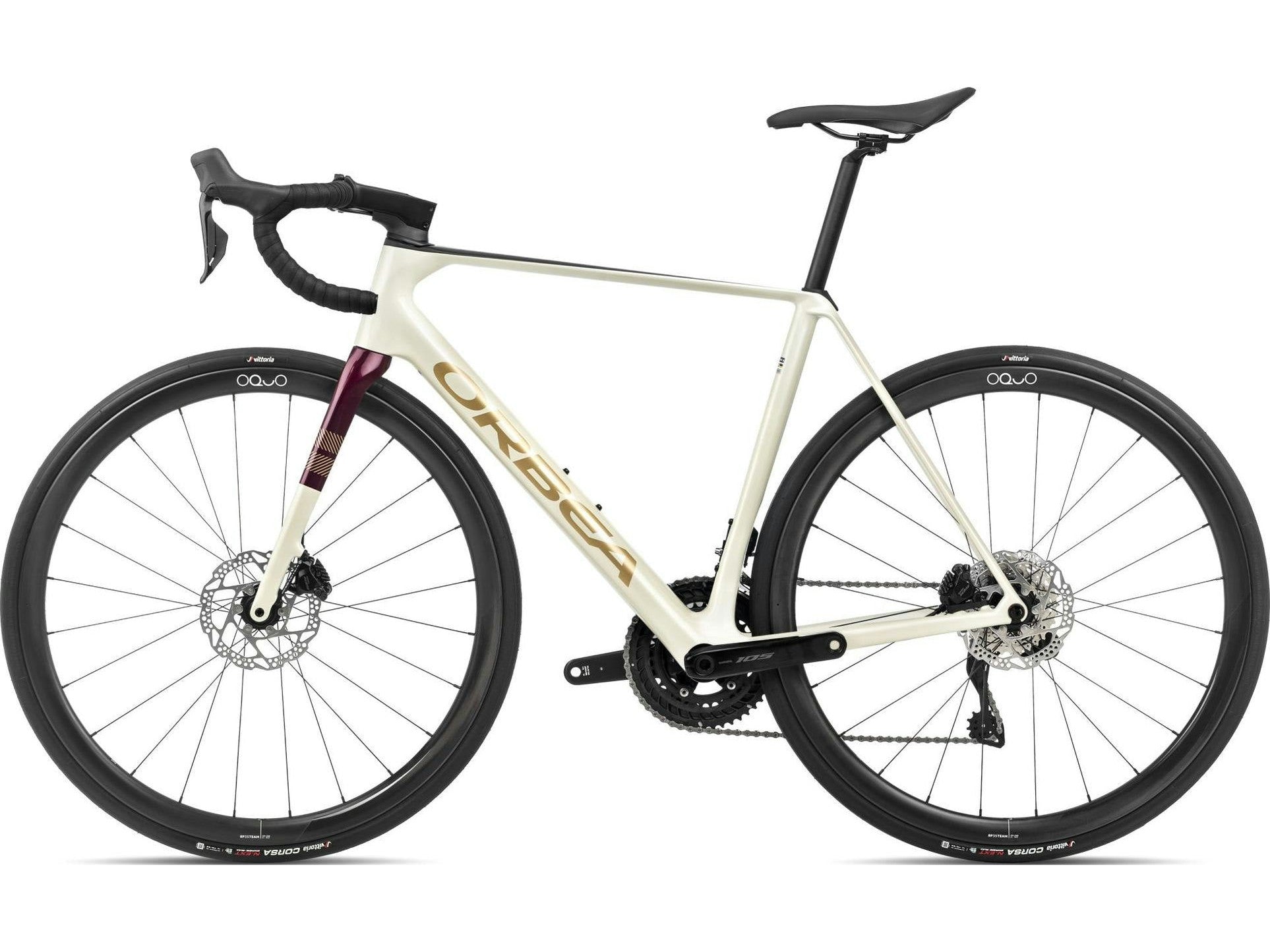 Orca M35i (Ivory White Burgundy Gloss Vulcano Matt)