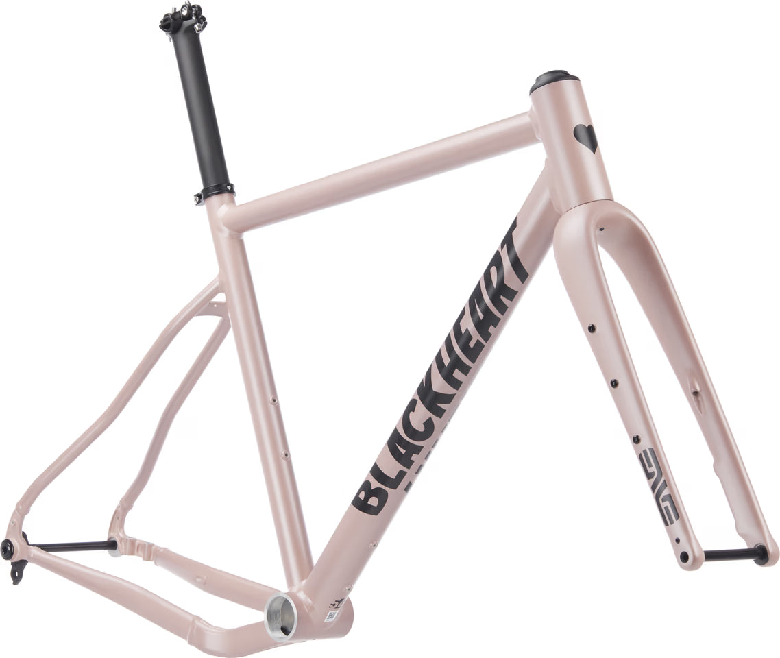 Black Heart Gravel AL Rahmenkit Frozen berry satin