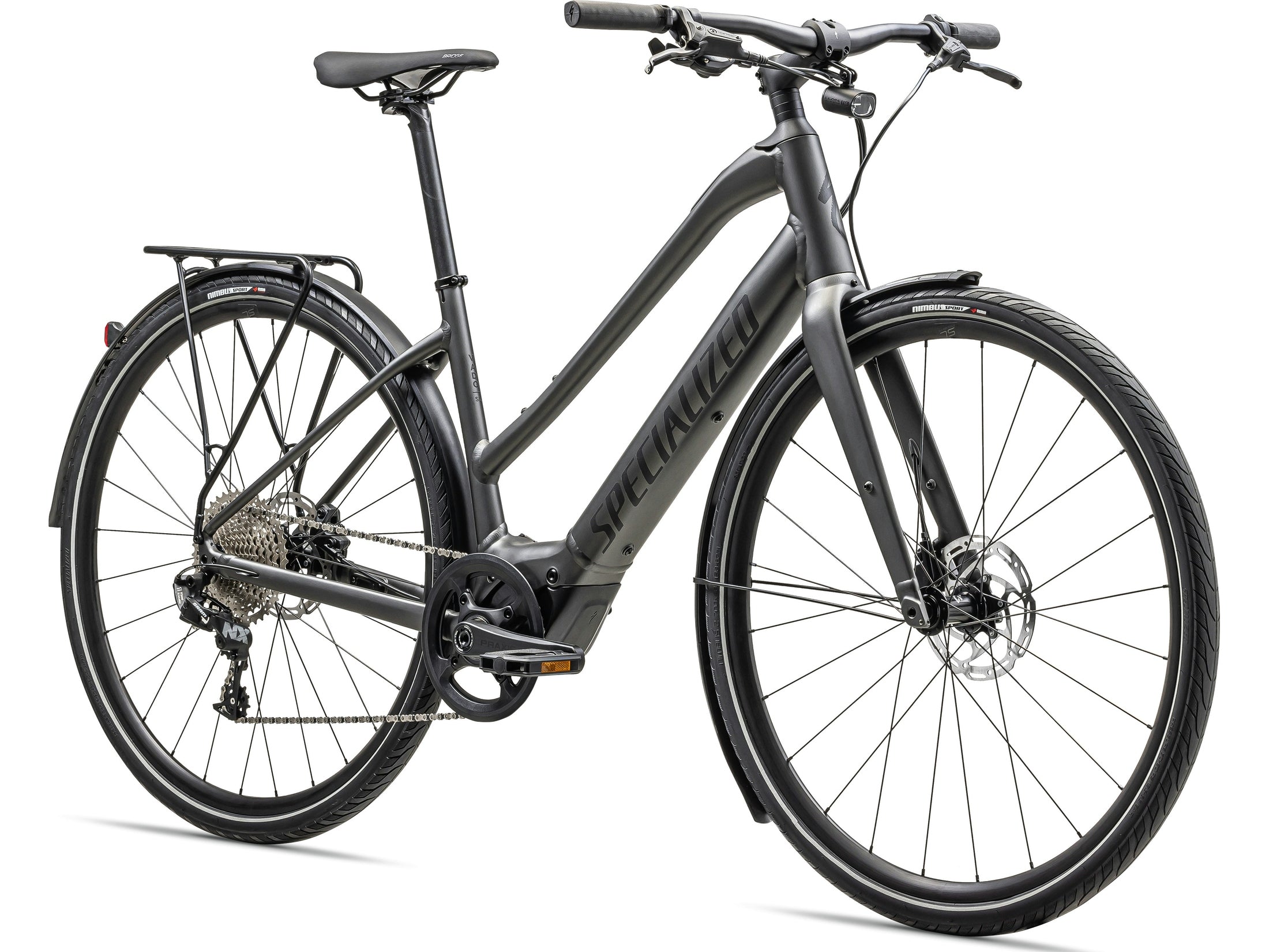 Turbo Vado SL 4.0 Step-Through EQ (Smoke Black Reflective)