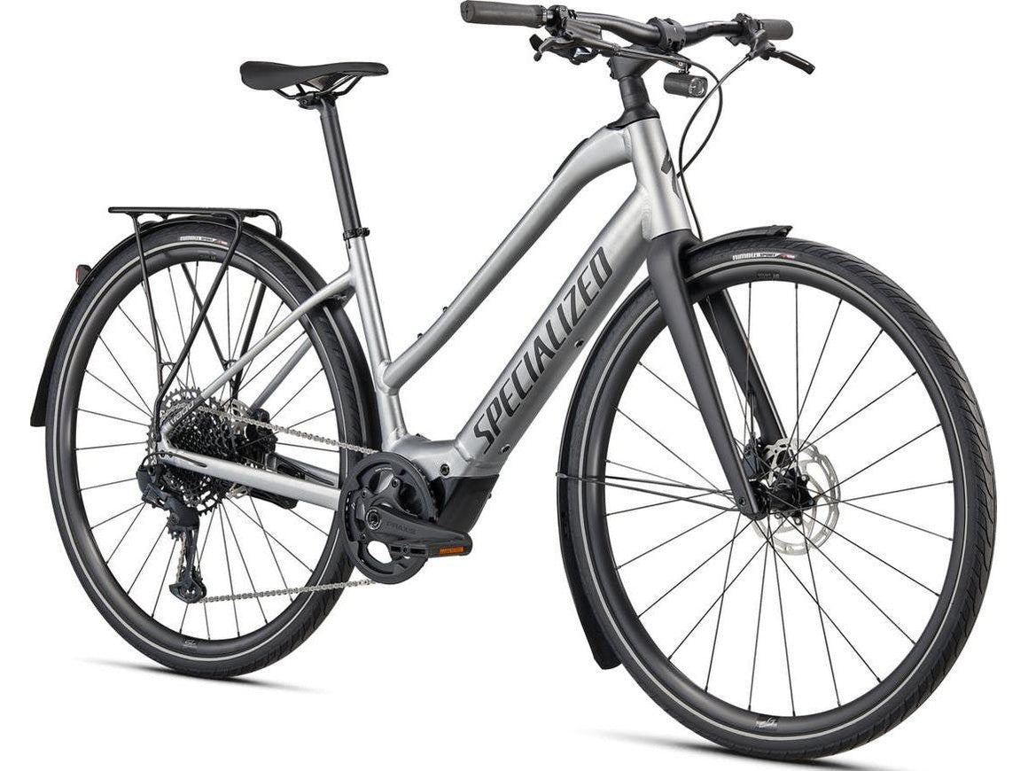 Turbo Vado SL 5.0 Step-Through EQ (Brushed Aluminum Black Reflective)