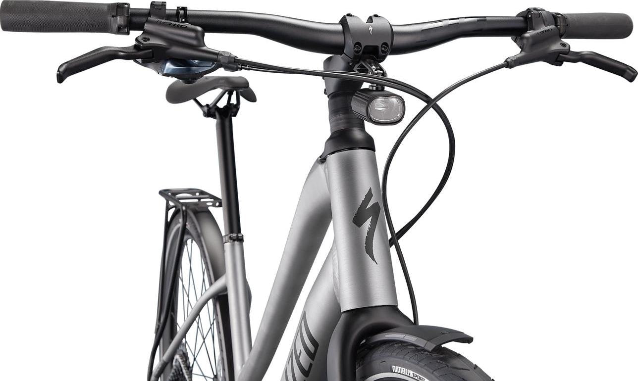 Turbo Vado SL 5.0 Step-Through EQ (Brushed Aluminum Black Reflective)