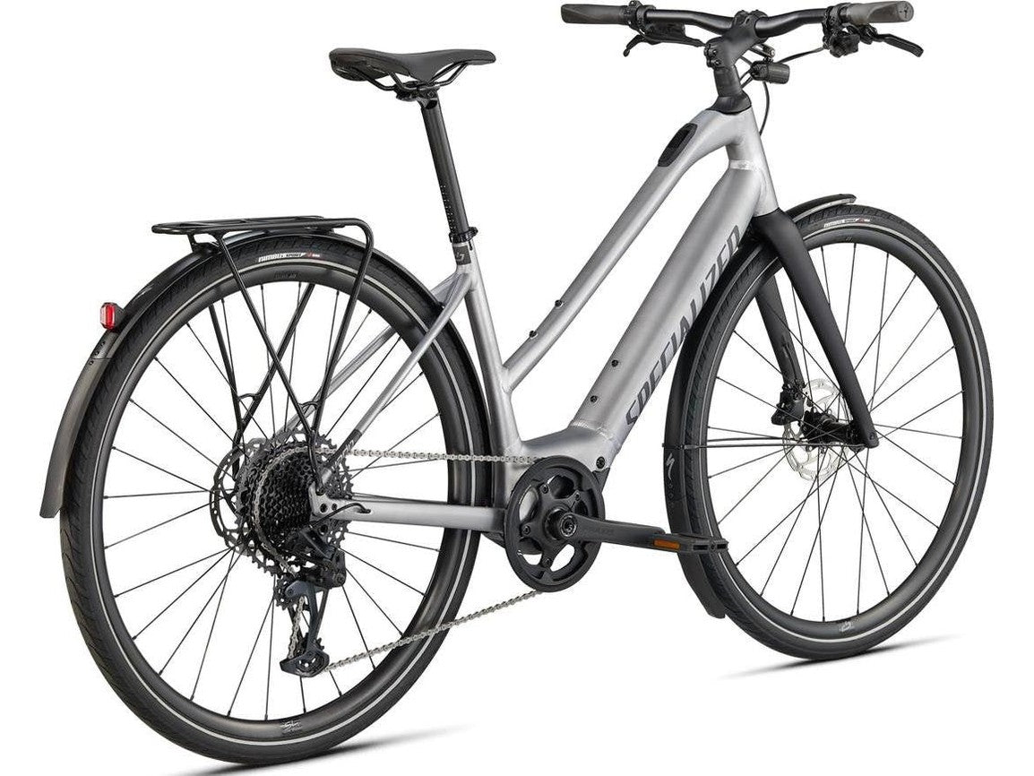 Turbo Vado SL 5.0 Step-Through EQ (Brushed Aluminum Black Reflective)