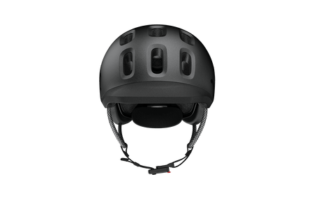 woom READY Kinderhelm Charcoal Metallic
