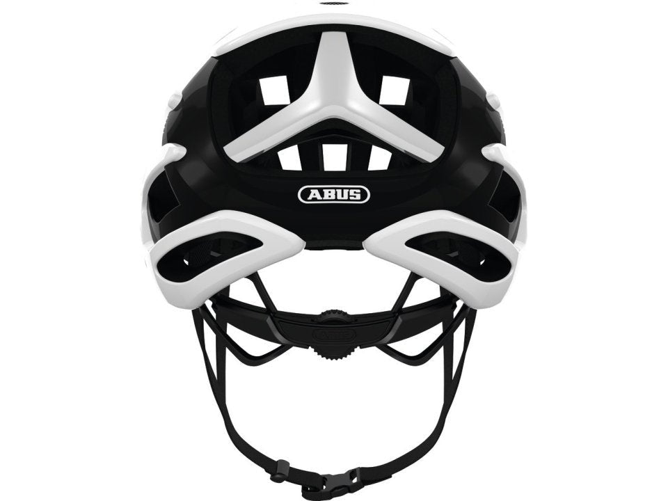 ABUS AirBreaker Rennradhelm Polar White