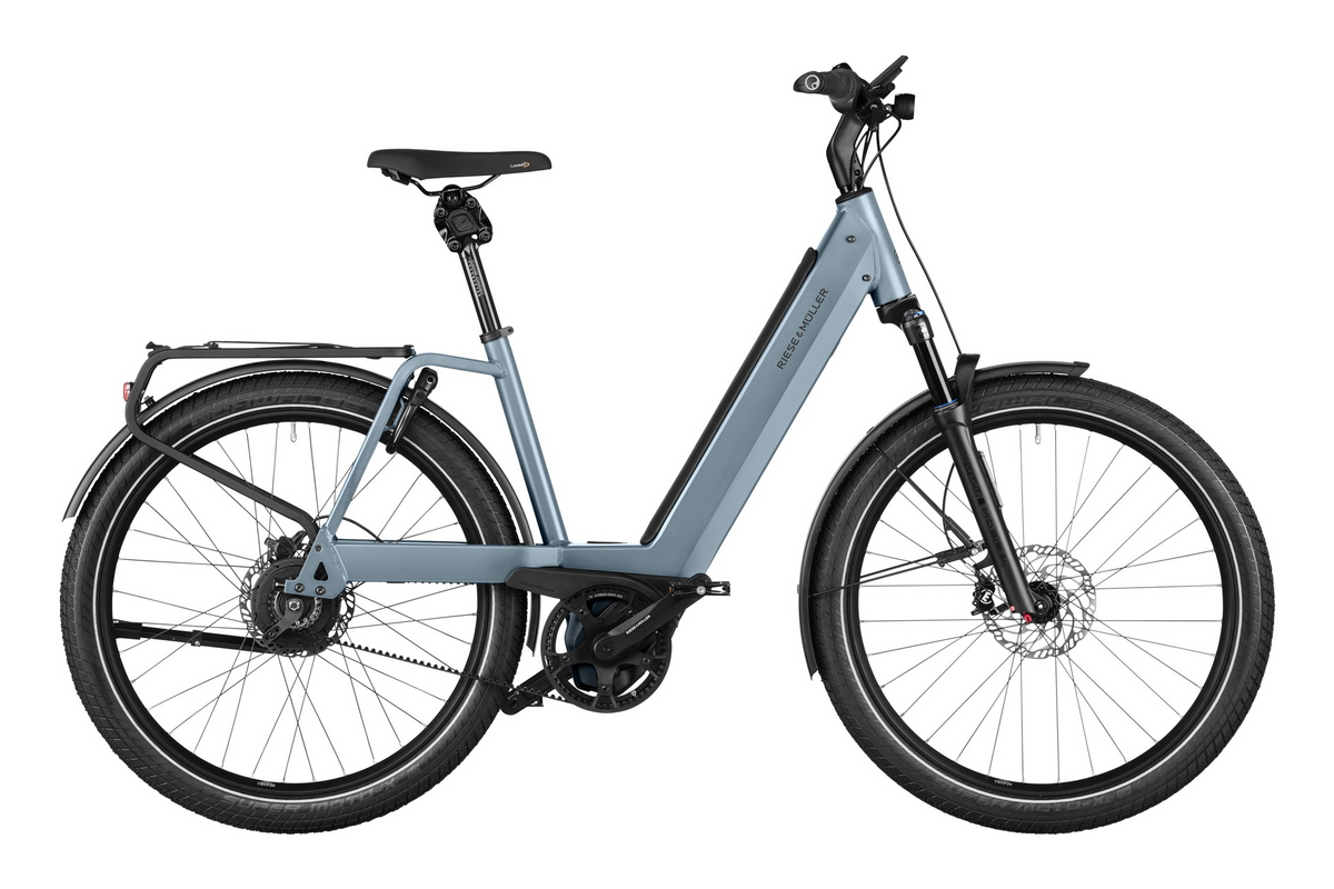 Riese & Müller Nevo5 vario ice blue 45