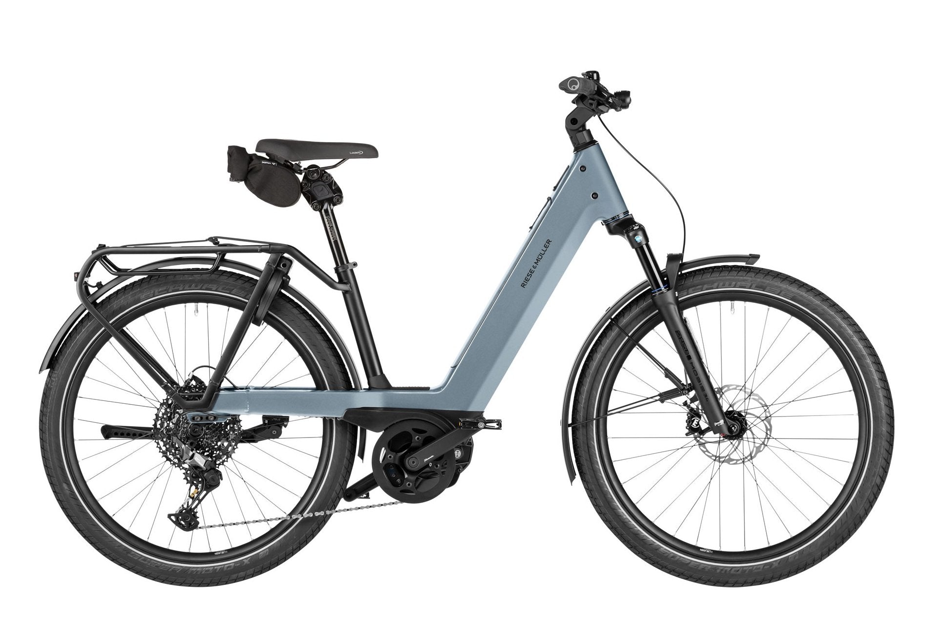 Riese & Müller Nevo5 touring T ice blue 50