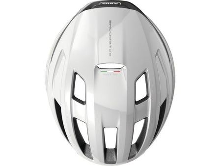 ABUS PowerDome Rennradhelm Shiny White