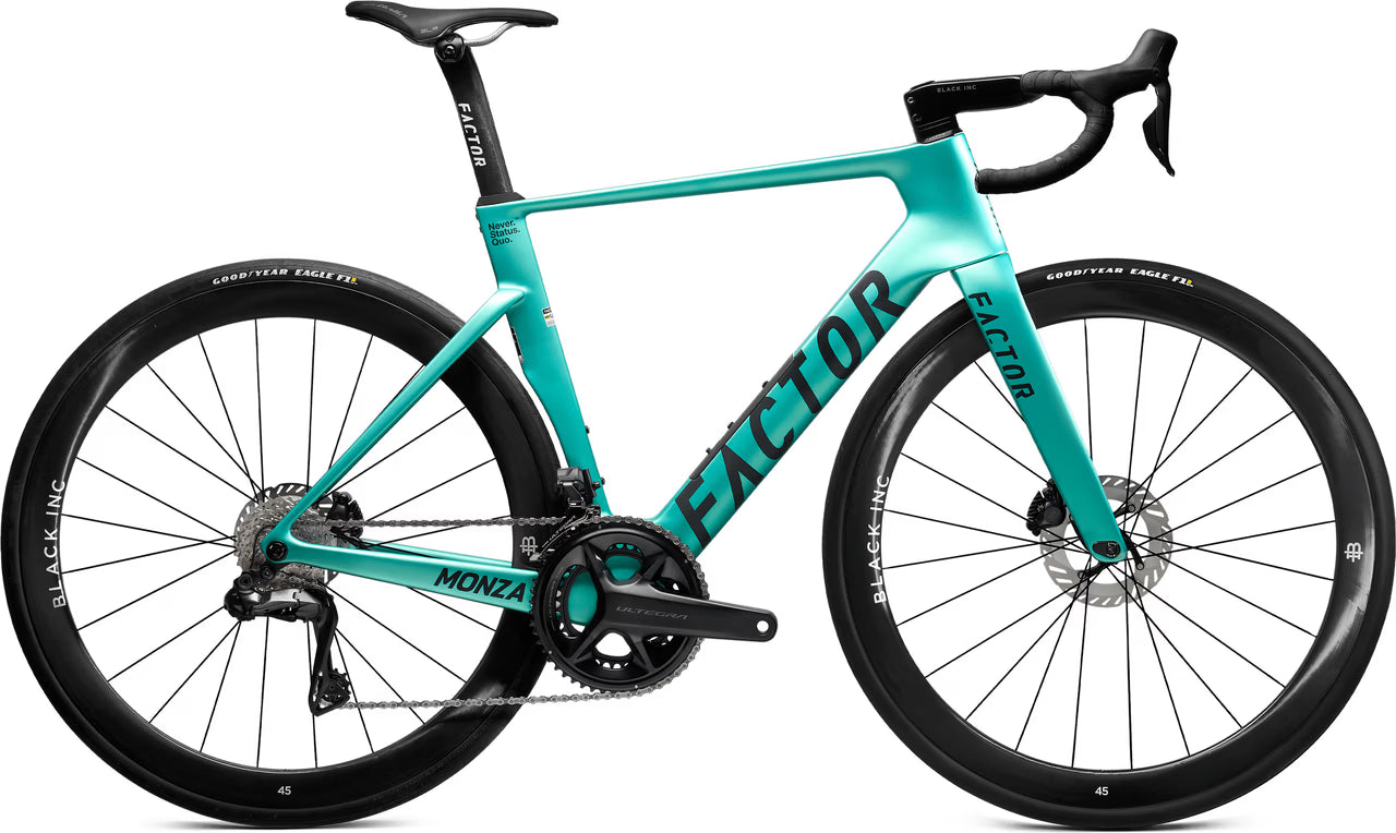 Factor - MONZA Force w/PowerMeter steel green