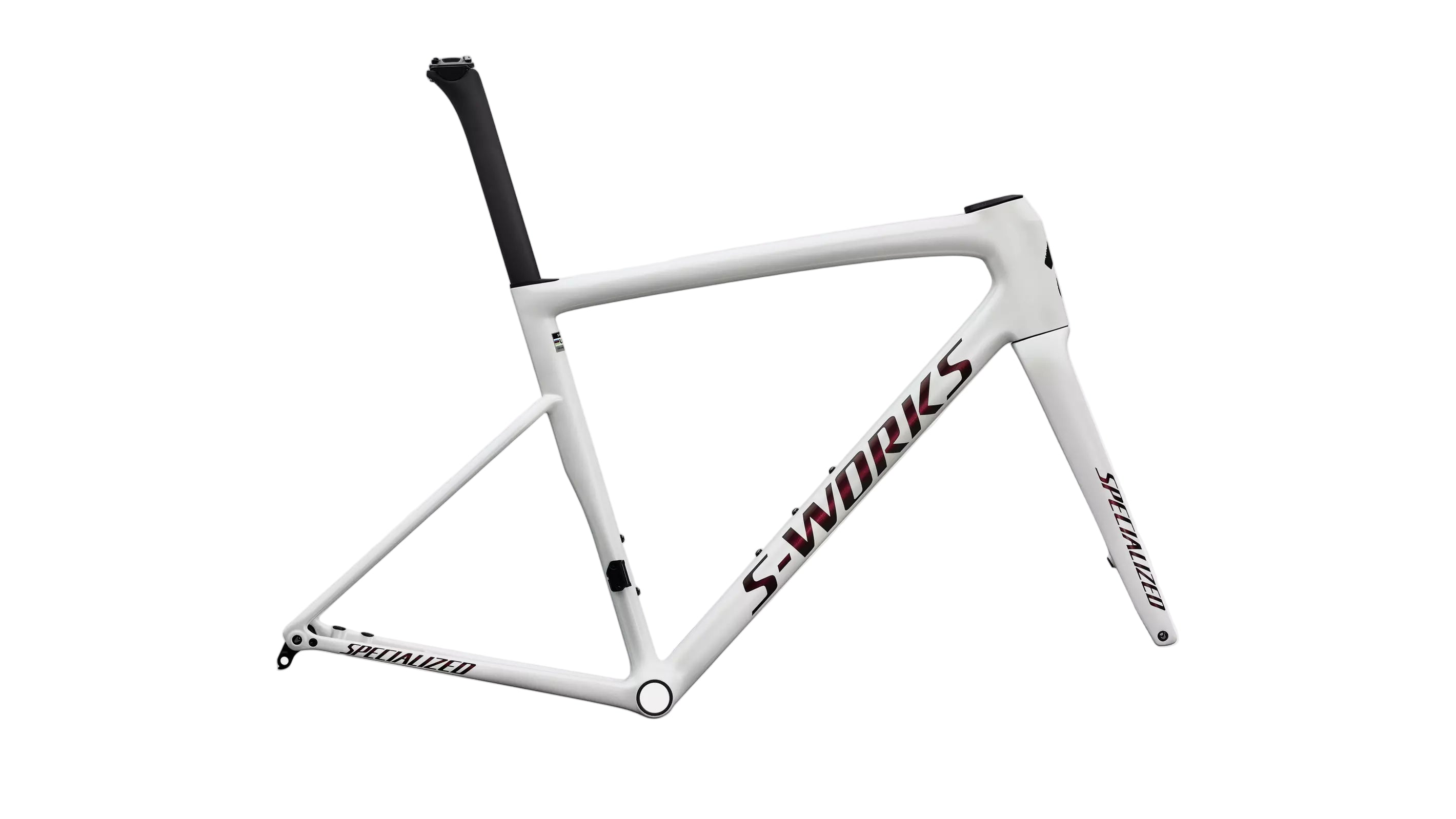 TARMAC SL8 SW FRMSET METWHTSIL/CMLNREDGLD/BLK