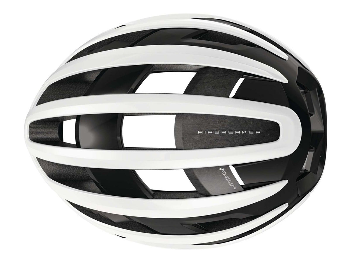 ABUS AirBreaker 2.0 Rennradhelm Shiny White