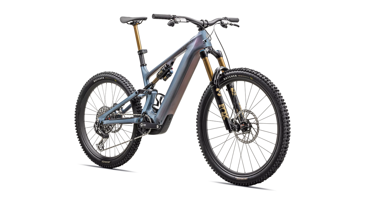 Specialized S-Works Turbo Levo 4 Gloss Glacial Metallic / Red Pearl / Black Pearl