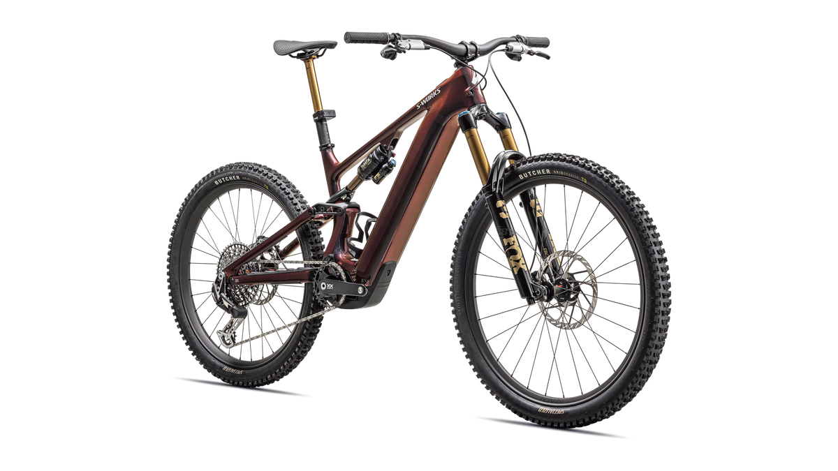 Specialized S-Works Turbo Levo 4 Gloss Red Pearl / Black / Metallic White Silver