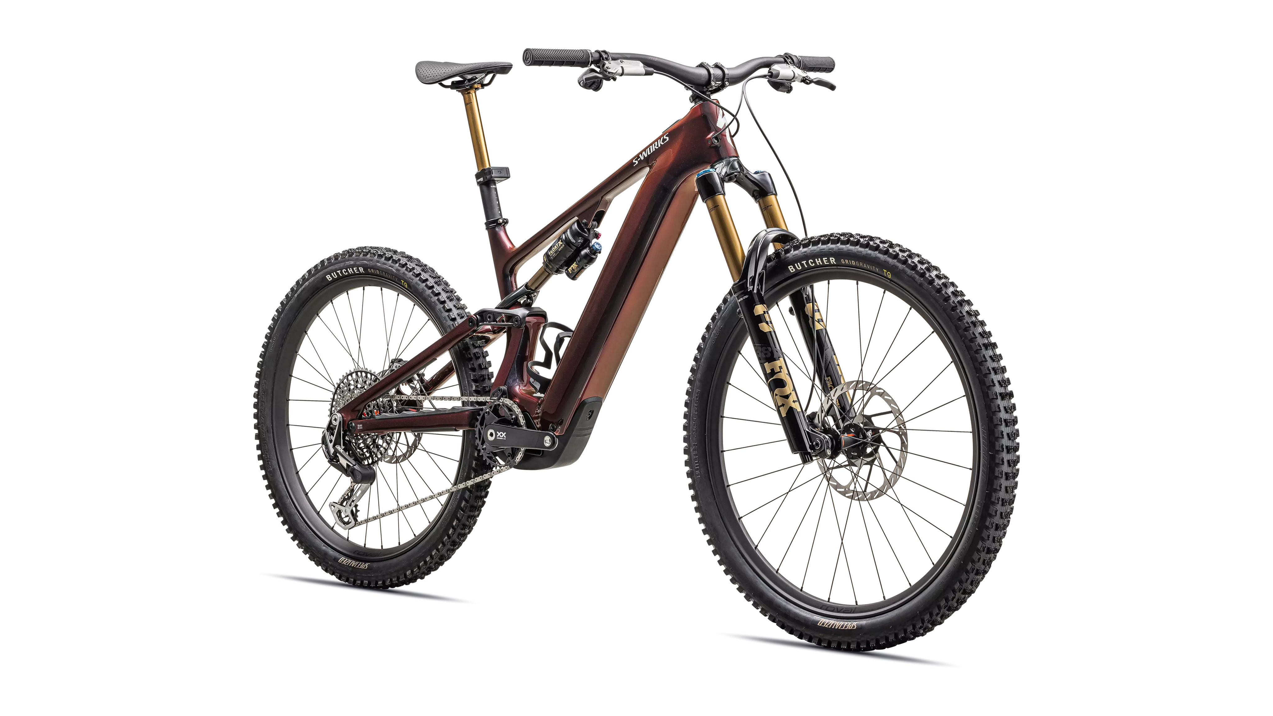 Specialized S-Works Turbo Levo 4 Gloss Red Pearl / Black / Metallic White Silver