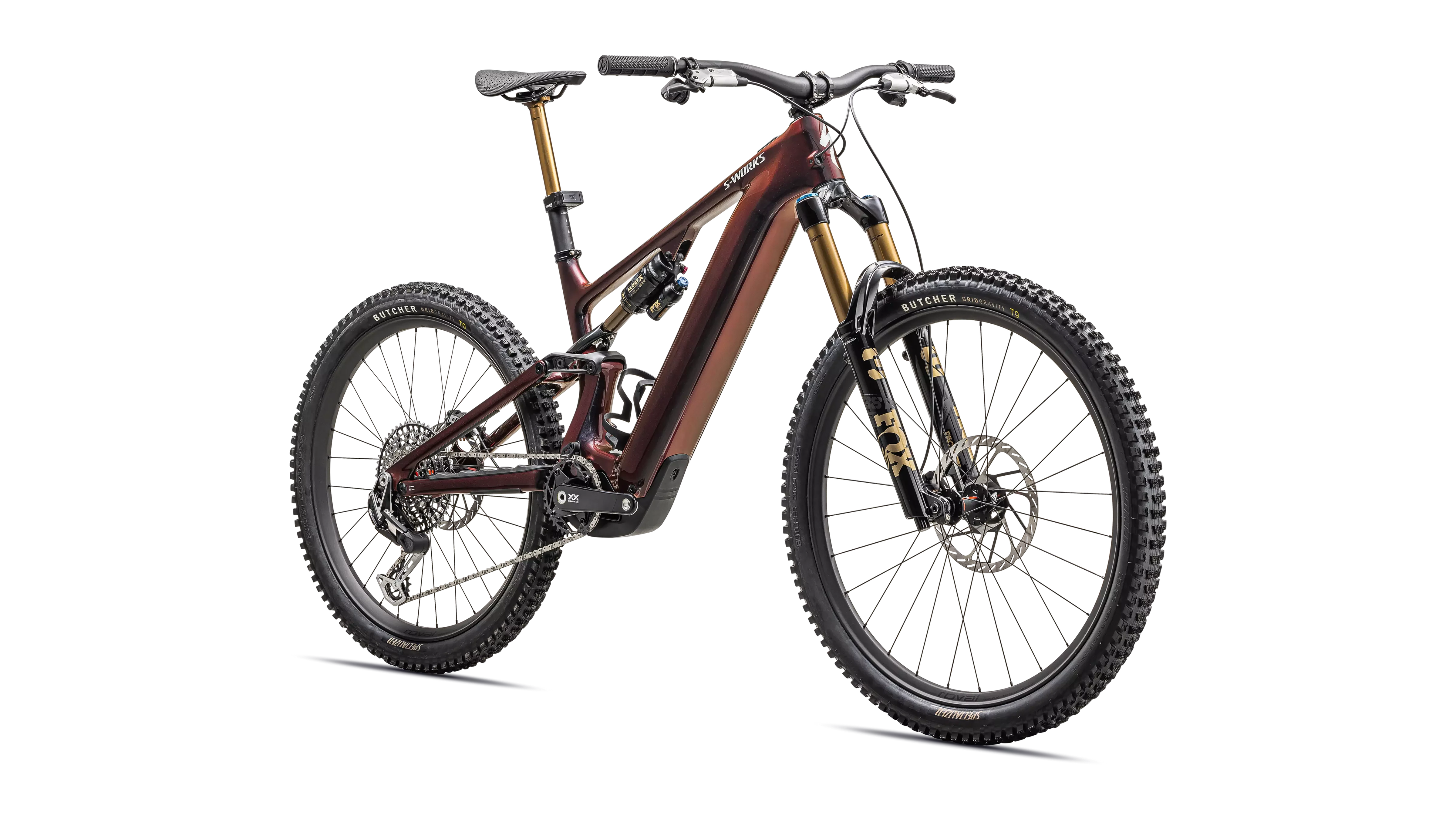 Specialized S-Works Turbo Levo 4 Gloss Red Pearl / Black / Metallic White Silver