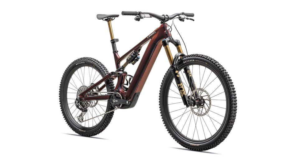 Specialized S-Works Turbo Levo 4 Gloss Red Pearl / Black / Metallic White Silver