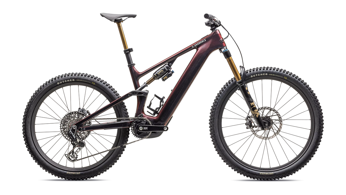 Specialized S-Works Turbo Levo 4 Gloss Red Pearl / Black / Metallic White Silver