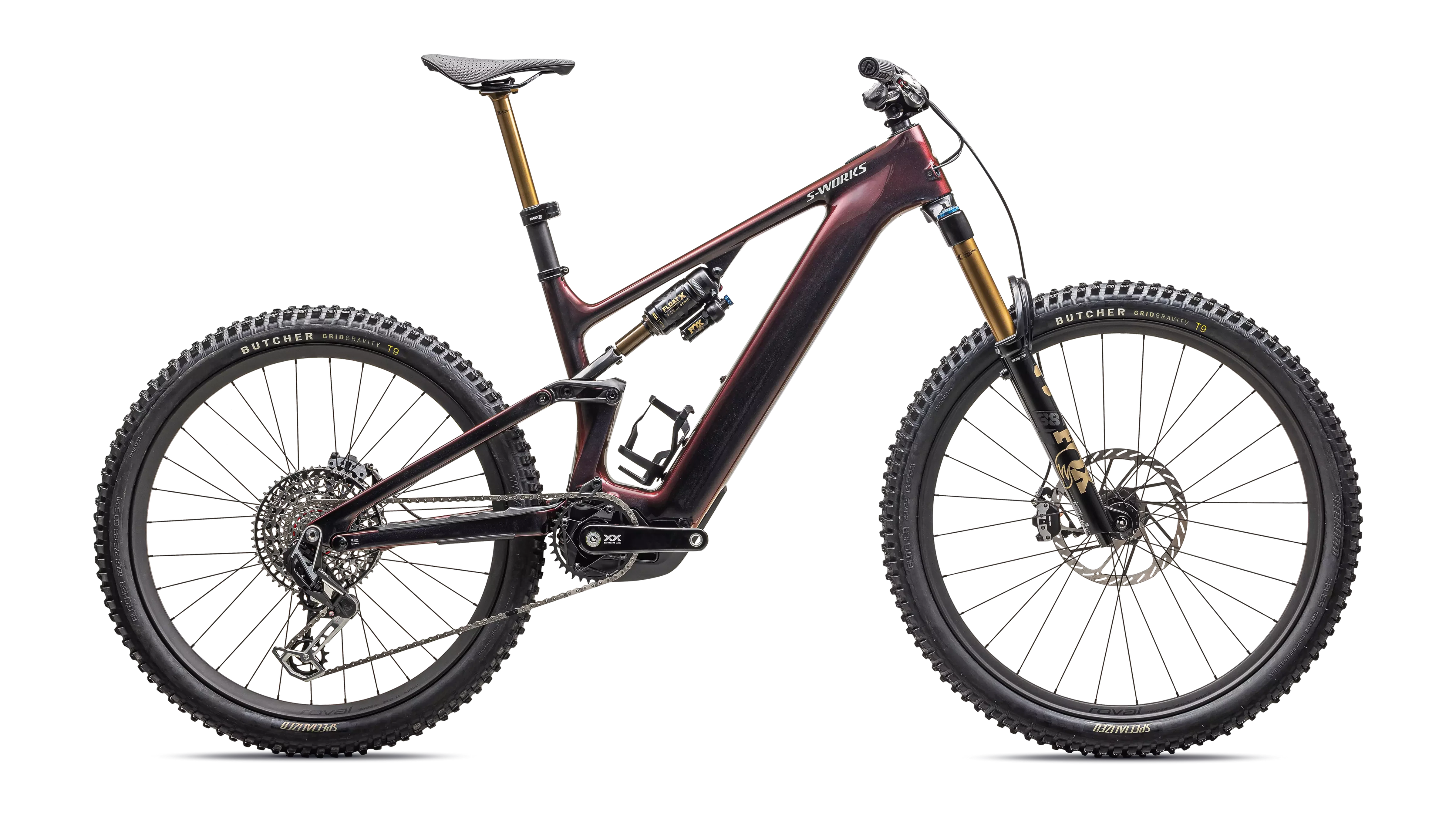 Specialized S-Works Turbo Levo 4 Gloss Red Pearl / Black / Metallic White Silver