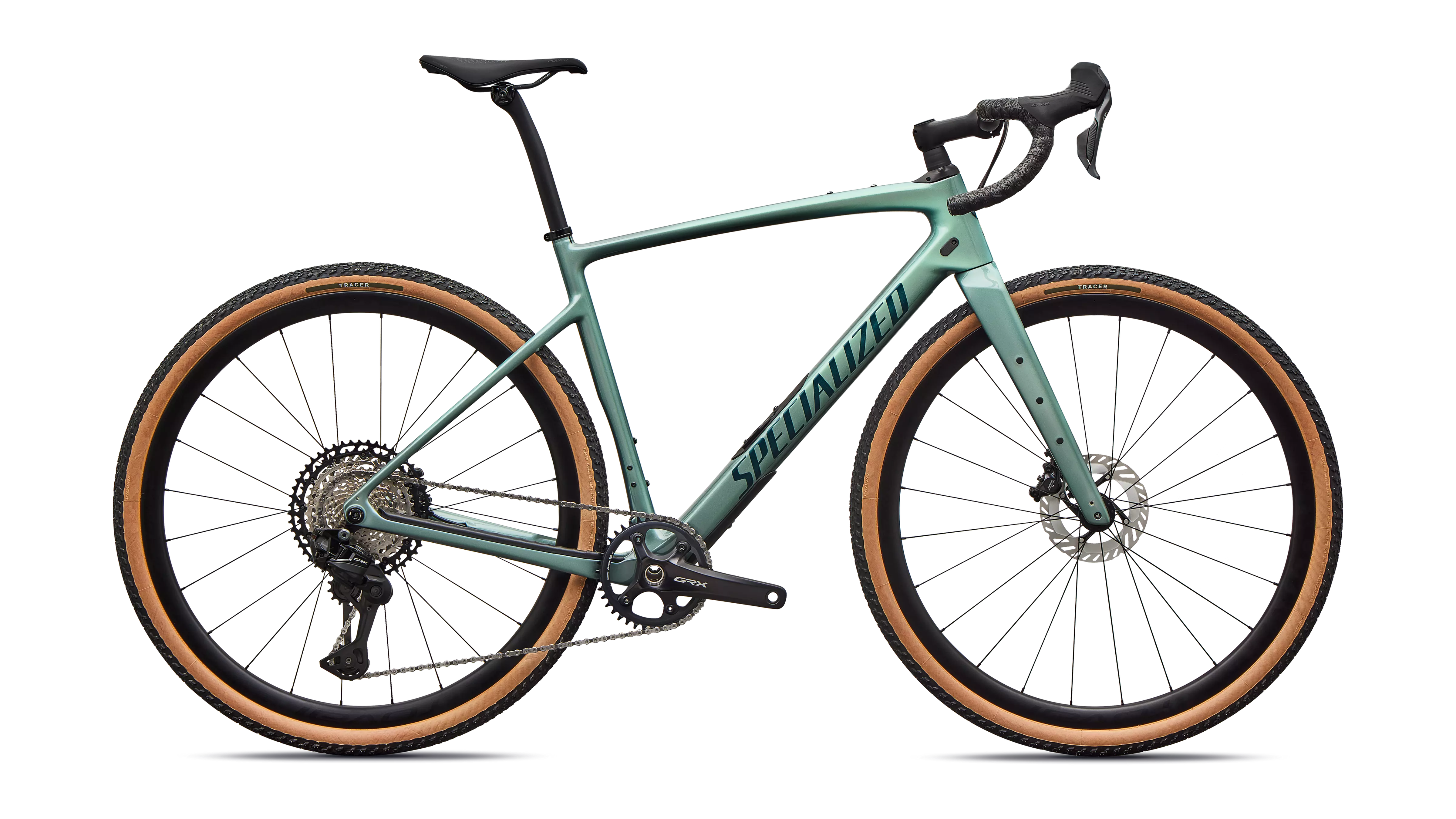 Diverge 4 Expert Shimano GRX Di2 Fjord Metallic/emerald Metallic