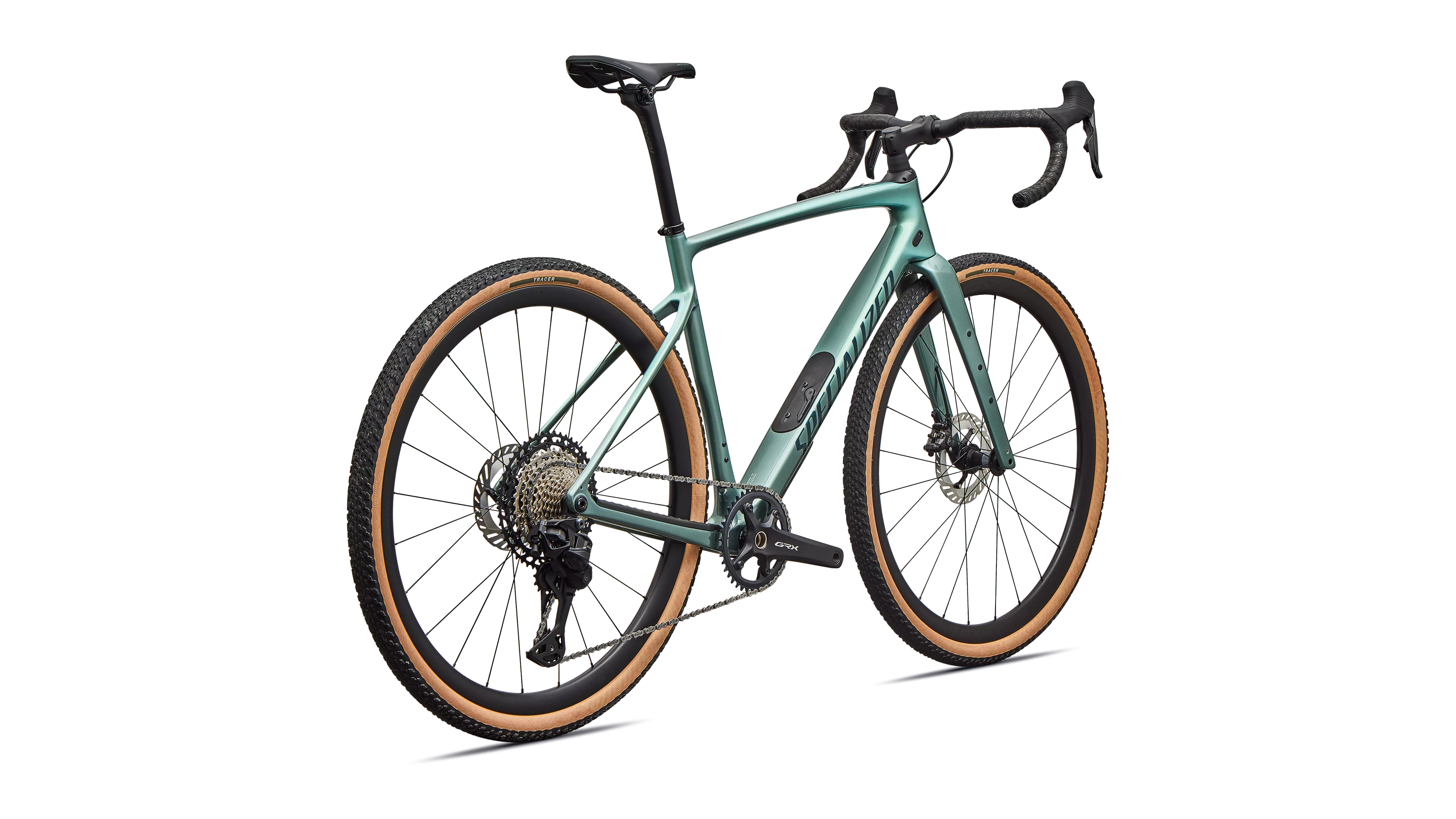 Diverge 4 Expert Shimano GRX Di2 Fjord Metallic/emerald Metallic
