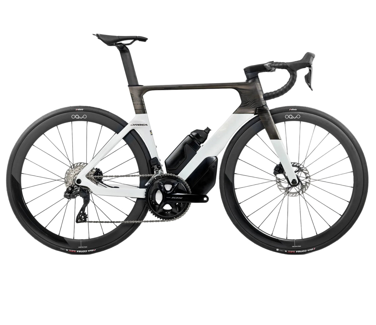 Orbea ORCA AERO M35iLTD PWR Magic Gold (Gloss) - Carbon Raw (Matt)