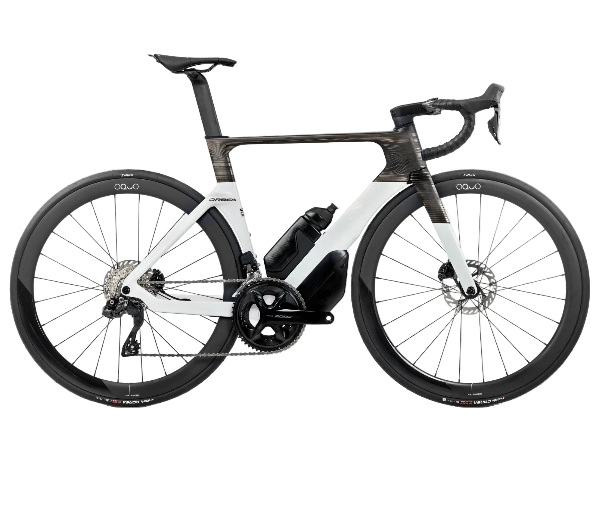 Orbea ORCA AERO M35iLTD PWR Magic Gold (Gloss) - Carbon Raw (Matt)