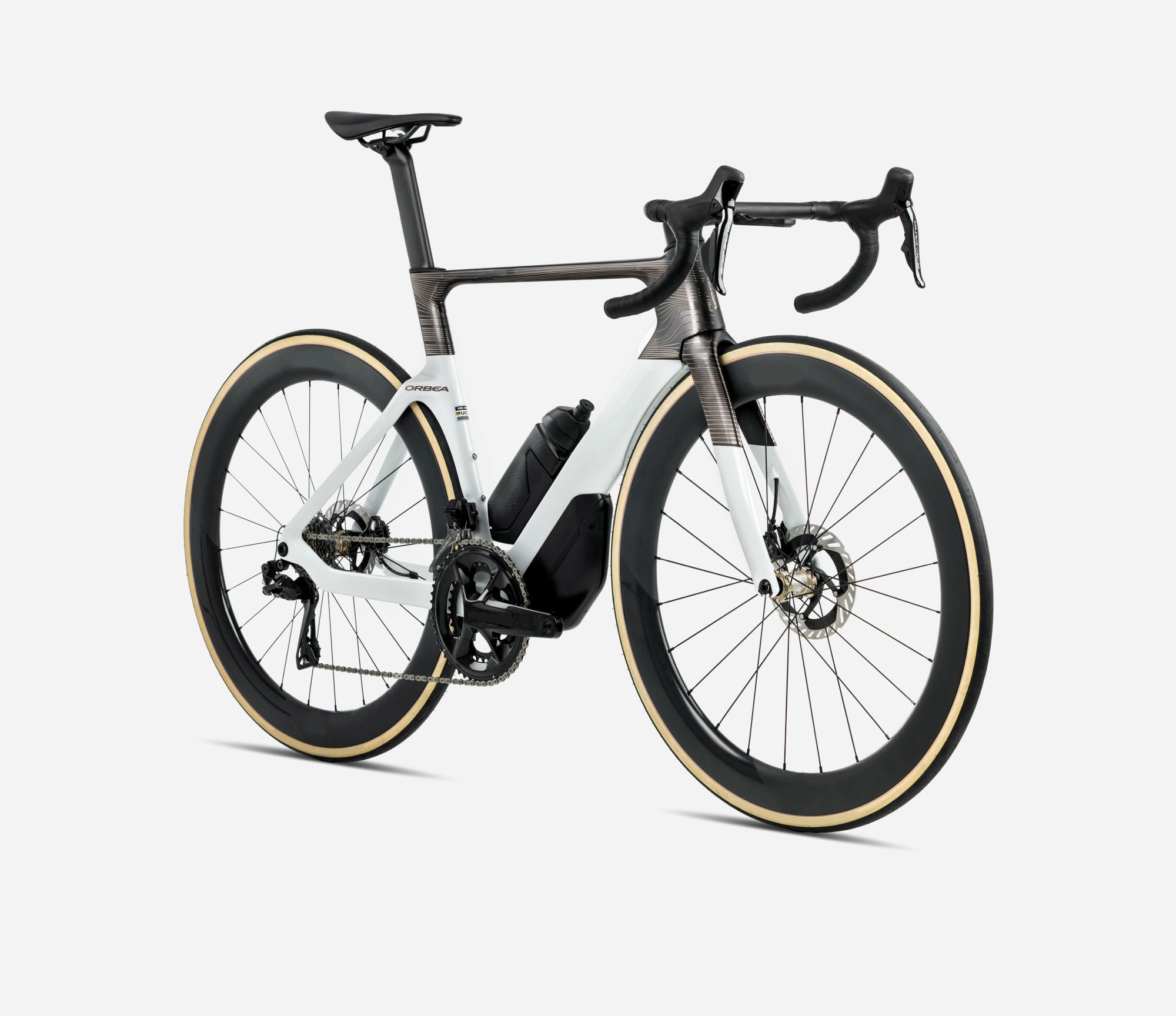 Orbea ORCA AERO M35iLTD PWR 51 Magic Gold (Gloss) - Carbon Raw (Matt)