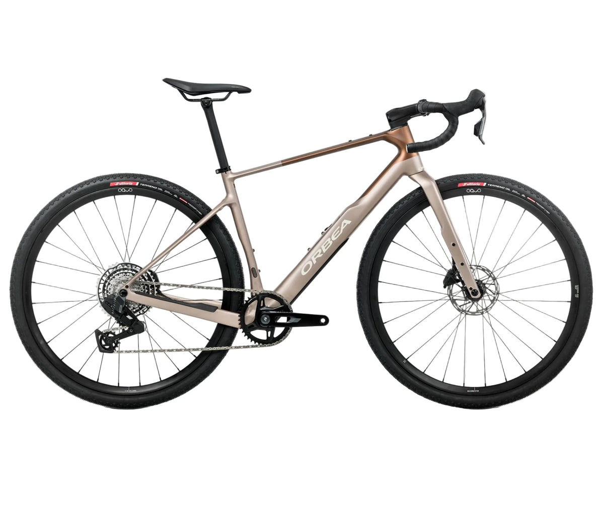 Orbea TERRA M31eTEAM 1X Nickel - Met Cinnamon (Matt)