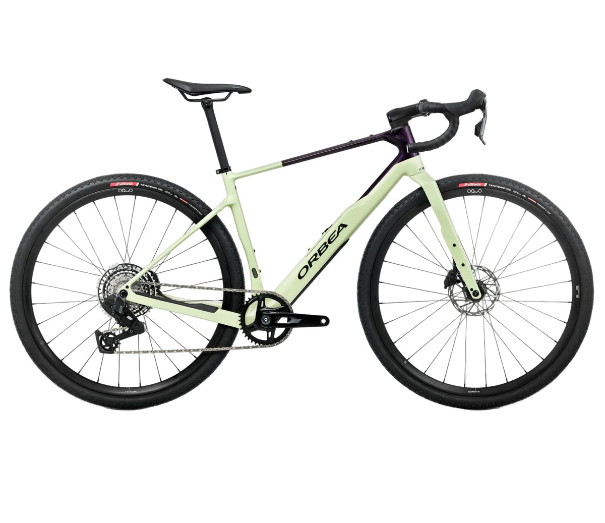 Orbea TERRA M31eTEAM 1X Acid Gum - Fantasy Purple Carbon View (Gloss)
