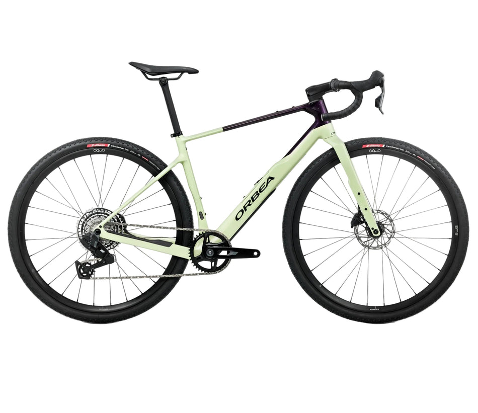 Orbea TERRA M31eTEAM 1X Acid Gum - Fantasy Purple Carbon View (Gloss)