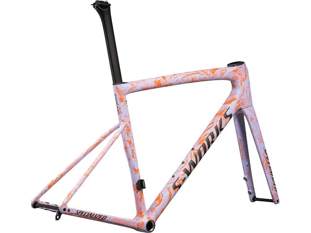 S-Works Tarmac SL8 Frameset (Satin Powder Indigo Amber Glow Strata Obsidian)