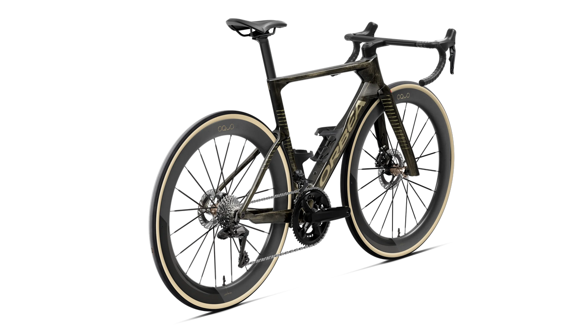 Orbea Orca Aero M20i LTD Magic Gold C. View - Titanium (Gloss)