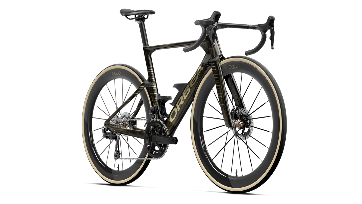 Orbea Orca Aero M20i LTD Magic Gold C. View - Titanium (Gloss)