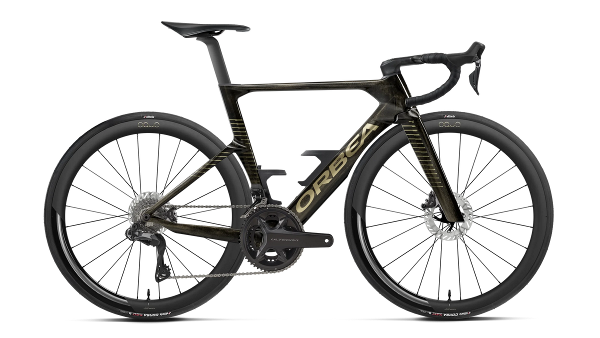 Orbea Orca Aero M20i LTD Magic Gold C. View - Titanium (Gloss)