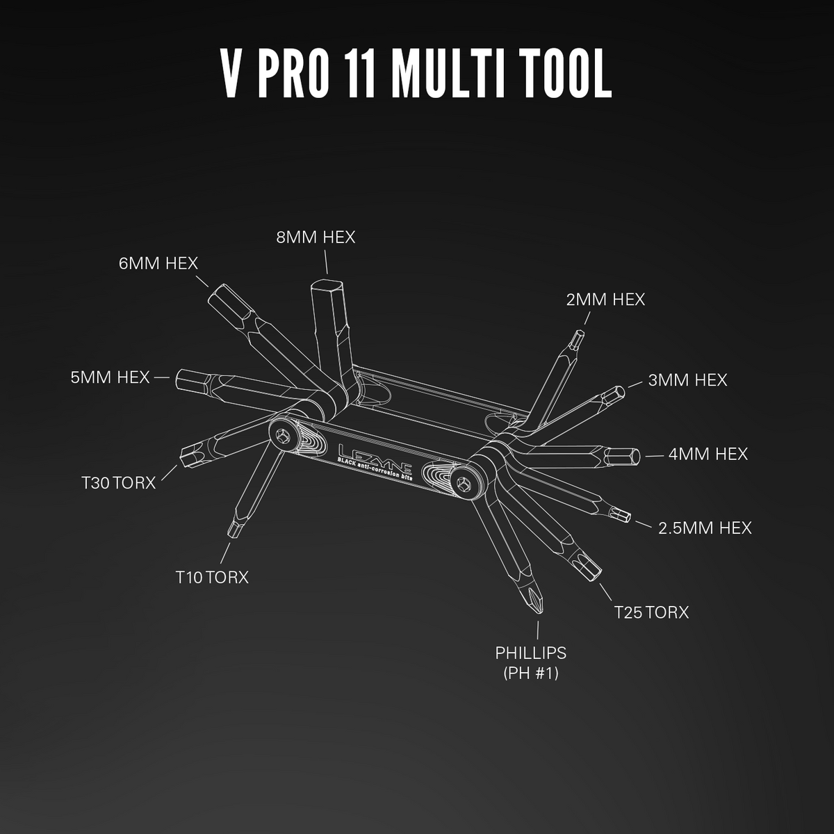 Lezyne V Pro 11 Multitool