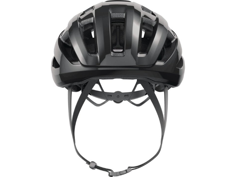 ABUS PowerDome Rennradhelm Shiny Black
