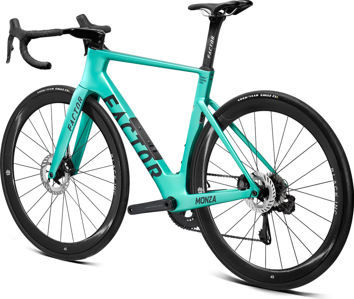 Factor - MONZA Force w/PowerMeter steel green