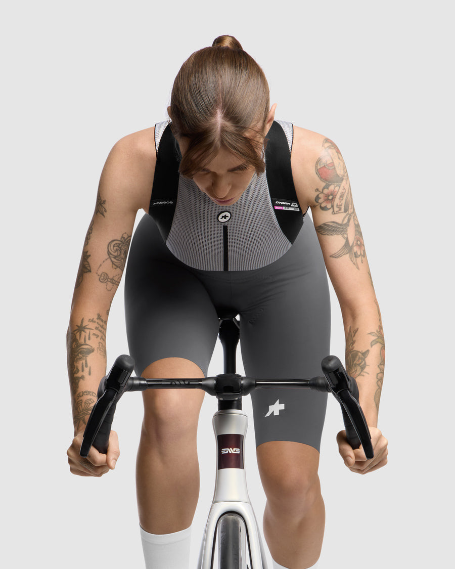 ASSOS DYORA R Bib Shorts S11 Women Robust Grey