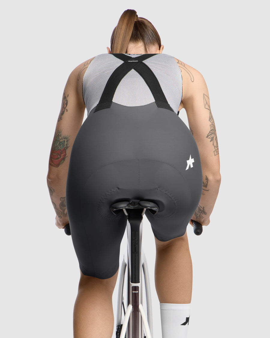 ASSOS DYORA R Bib Shorts S11 Women Robust Grey