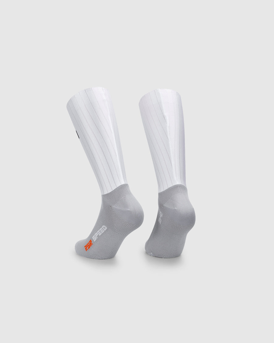 ASSOS RSR Speed Socks S11 Unisex White Series II