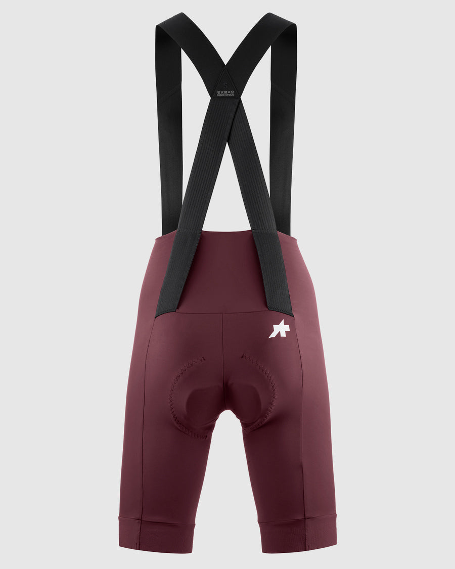 ASSOS UMA GT Bib Shorts S11 Women Burgundy Red XSmall