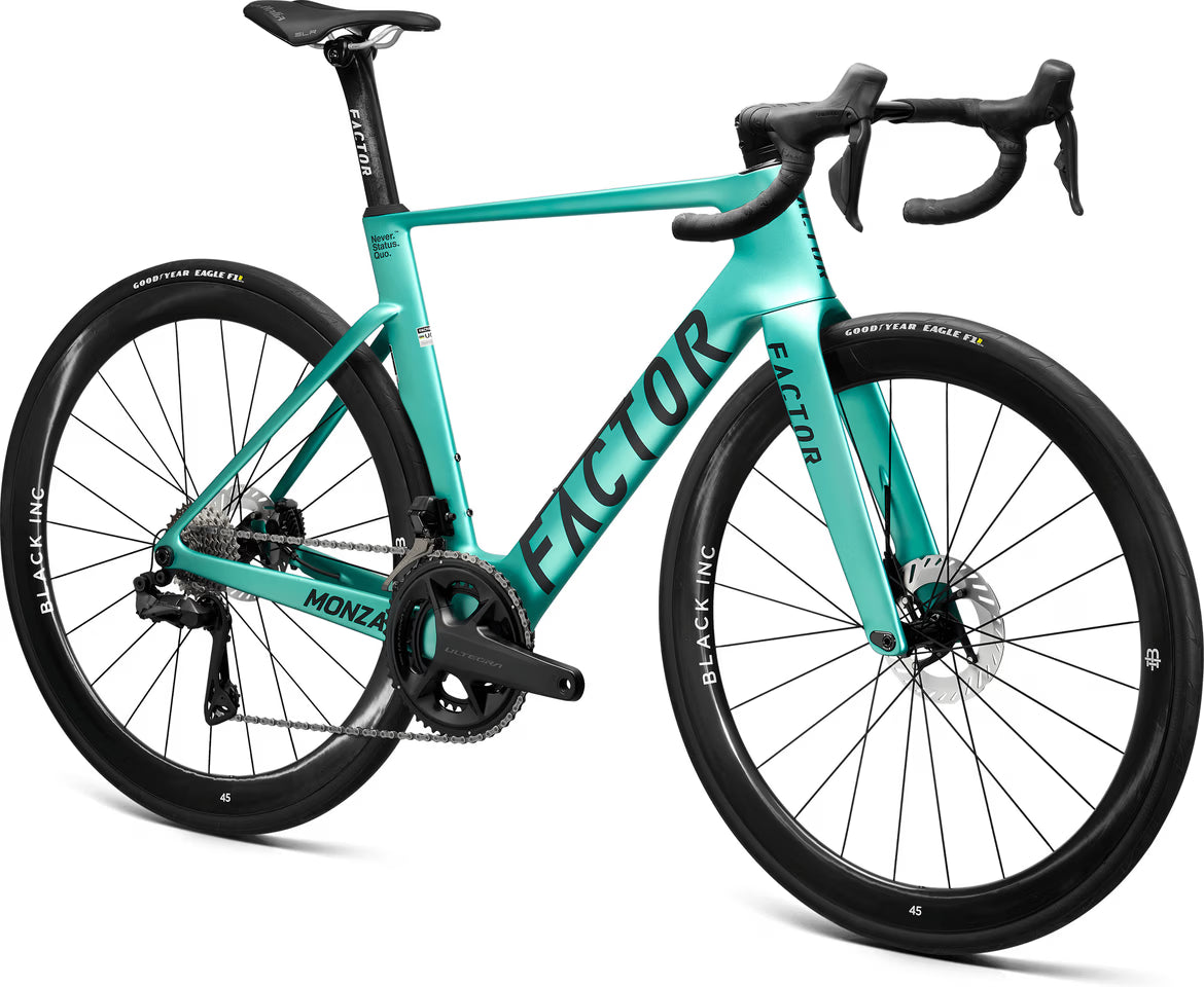 Factor - MONZA Force w/PowerMeter steel green