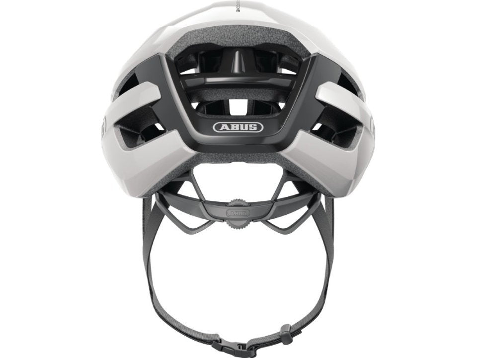 ABUS PowerDome Rennradhelm Shiny White