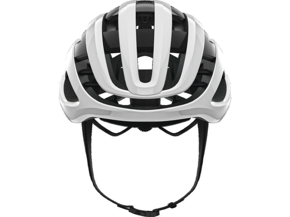 ABUS AirBreaker Rennradhelm Polar White