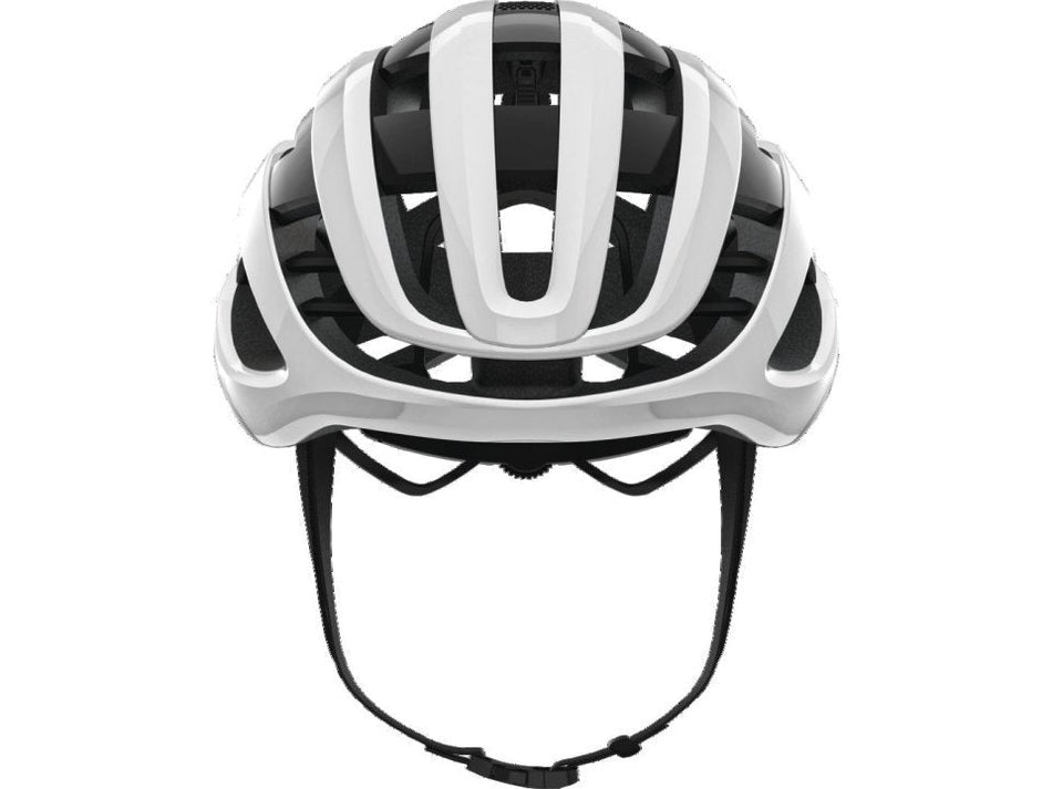 ABUS AirBreaker Rennradhelm Polar White