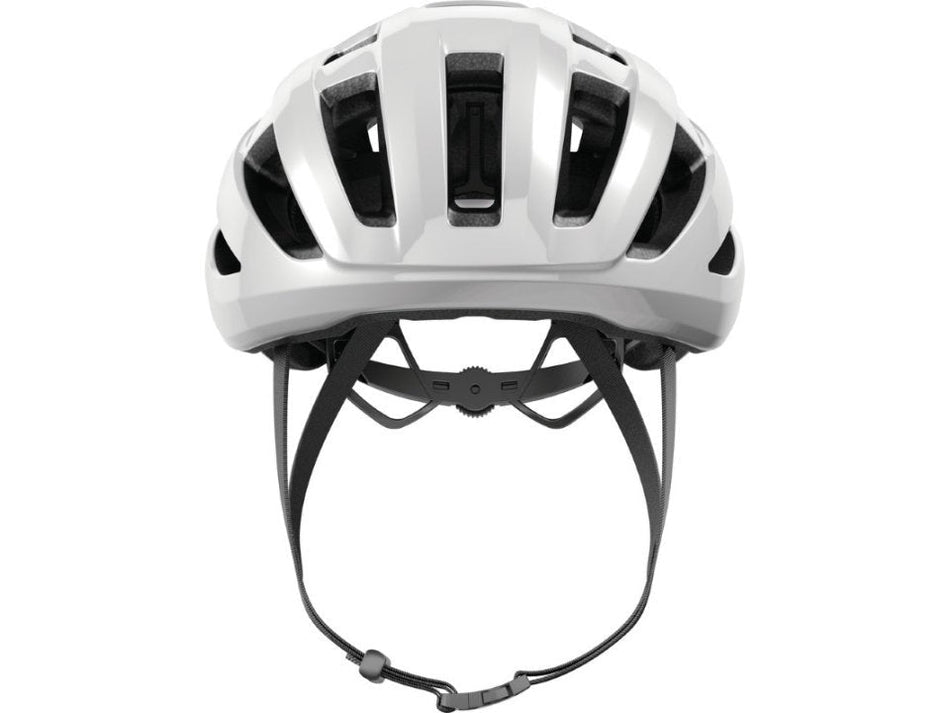 ABUS PowerDome Rennradhelm Shiny White