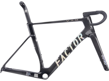 Factor Ostro VAM Frameset gloss raw carbon black