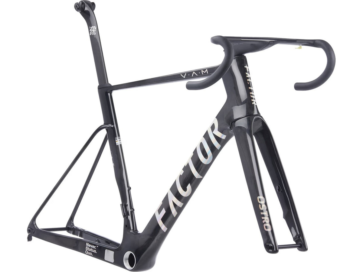 Factor Ostro VAM Frameset gloss raw carbon black
