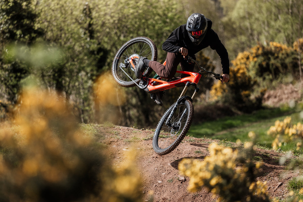 Orbea Wild LT auf dem Trail